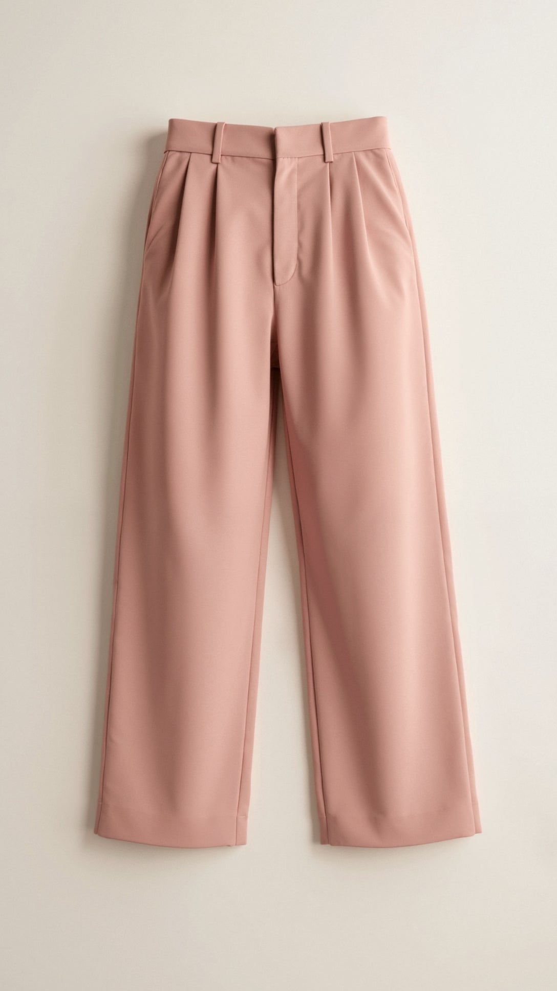 High-Waisted Wide Leg Trousers for Women with Pleated Front and Side Pockets 8
