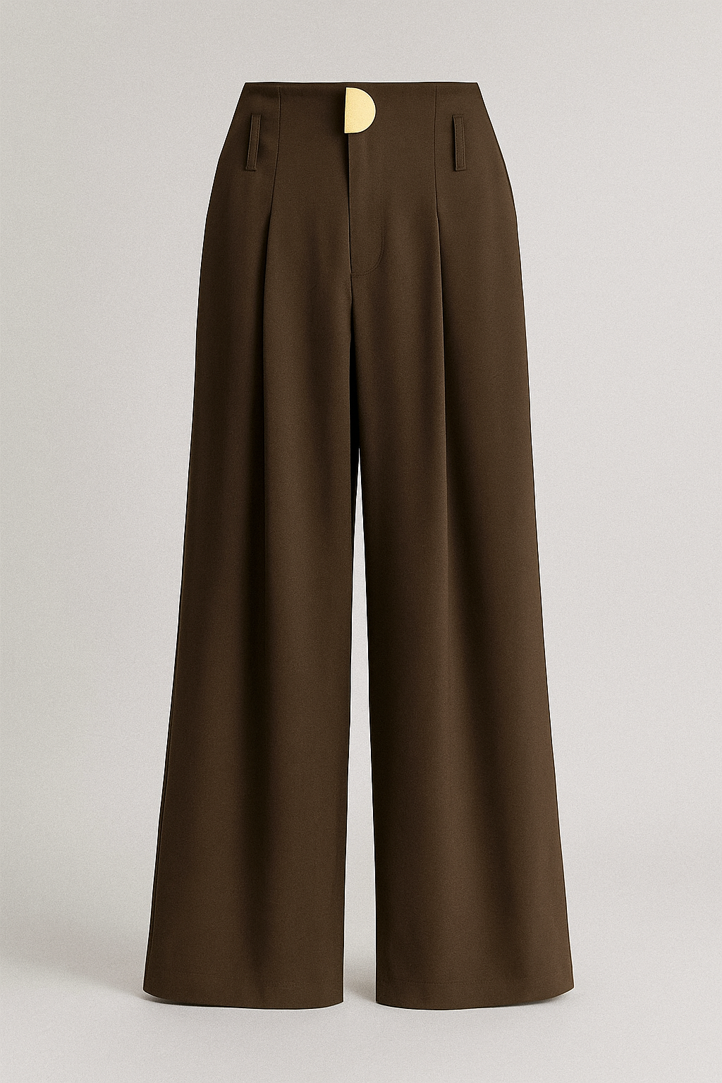 Elegant High-Waisted Palazzo Pants for Women | Wide-Leg Trousers with Pleats 4