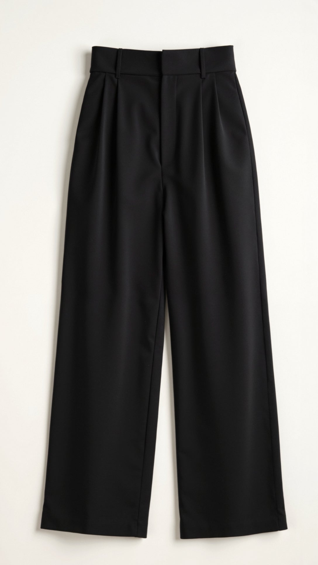 High-Waisted Wide Leg Trousers for Women with Pleated Front and Side Pockets 6