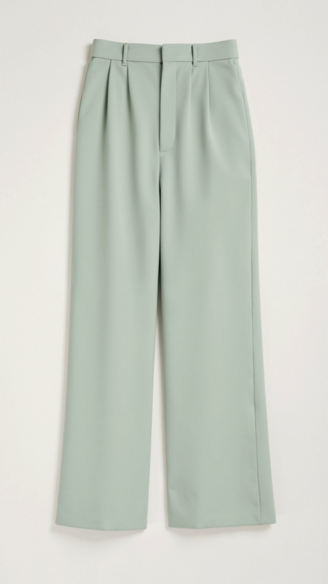 High-Waisted Wide Leg Trousers for Women with Pleated Front and Side Pockets 9